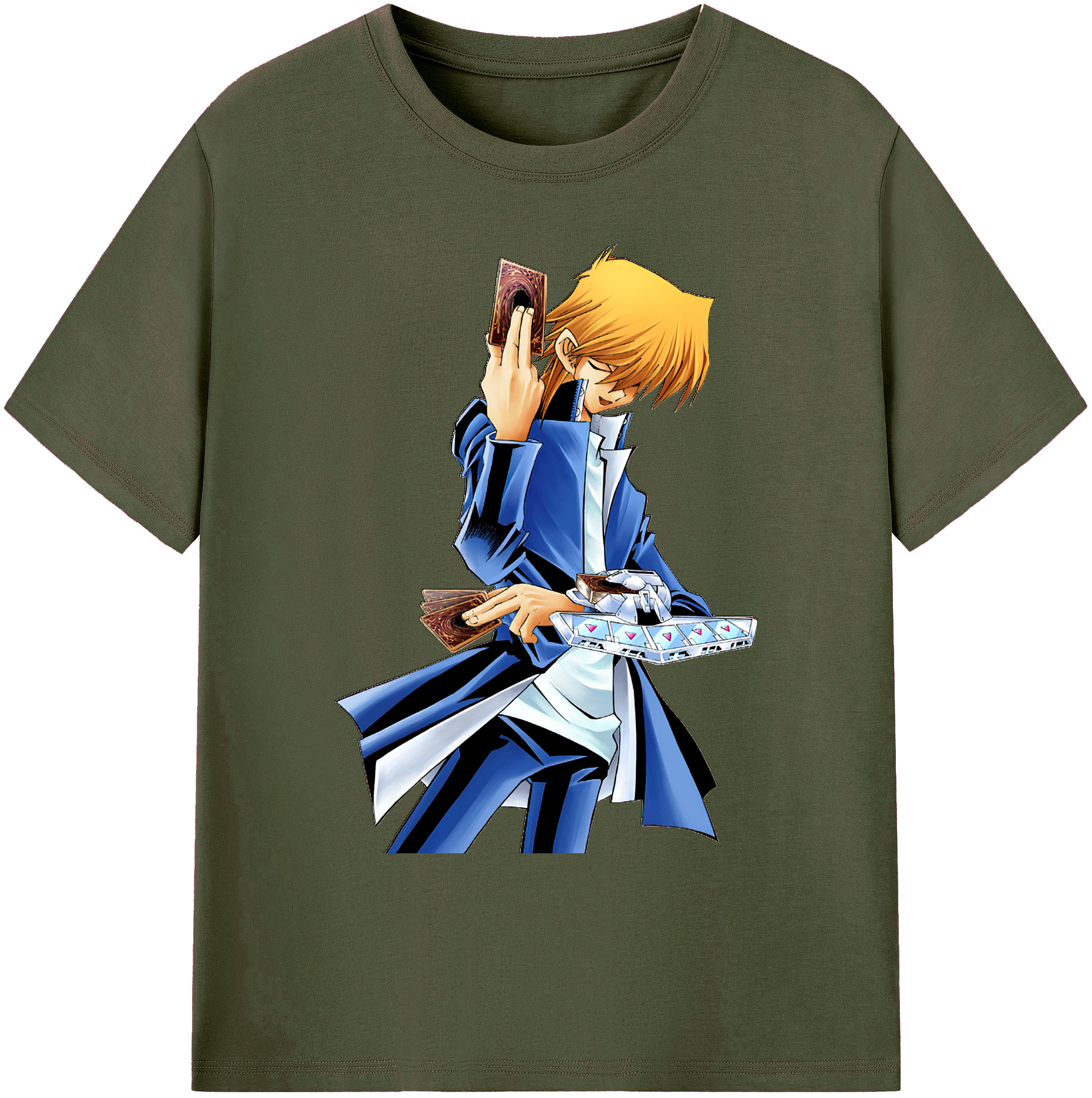 （画像用） 遊☆戯☆王 Yu-Gi-Oh! 綿100％ メンズ半袖Tシャツ｜肌触りやわらか＆通気性